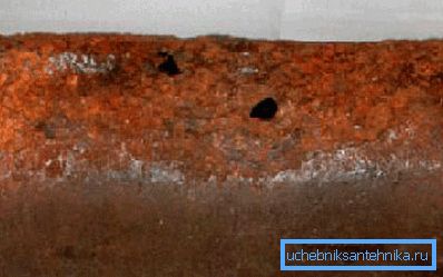 Korrosion ist die häufigste Ursache für Lecks. Korrosion ist die häufigste Ursache für Lecks.