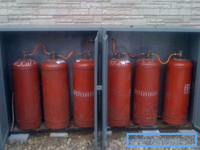 Der Kessel kann auf Flaschengas umgerüstet werden