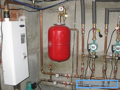 Heizraum für ein geschlossenes System Heizraum für ein geschlossenes System