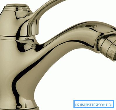 Bidet tippen. Bidet tippen.