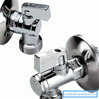 Wasserhahn für die Waschmaschine des Winkeltyps