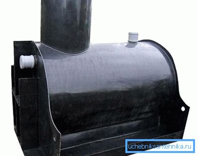 Horizontaler septischer Panzermaulwurf Horizontaler septischer Panzermaulwurf