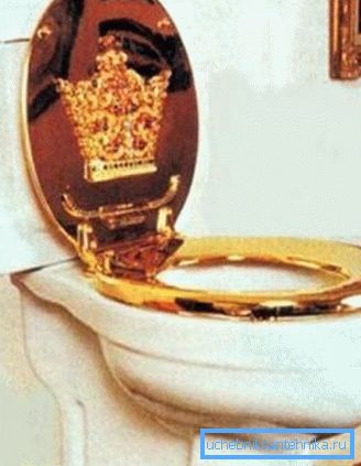 Der Deckel der Toilette - ein wesentlicher Bestandteil des Komforts beim Besuch der Toilette