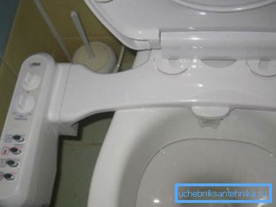 Toilettendeckel mit hygienischer Dusche