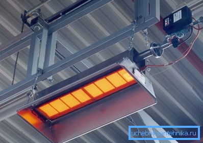 Wo die Infrarotlampe leuchtet, gibt es Hitze Wo die Infrarotlampe leuchtet, gibt es Hitze