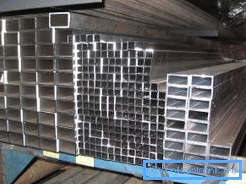 Quadratisches und rechteckiges Aluminiumprofil Quadratisches und rechteckiges Aluminiumprofil