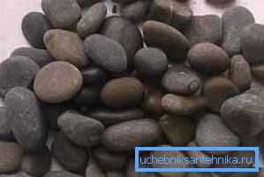 Quarzkies am Boden des Brunnens sollte das Ziel eines 