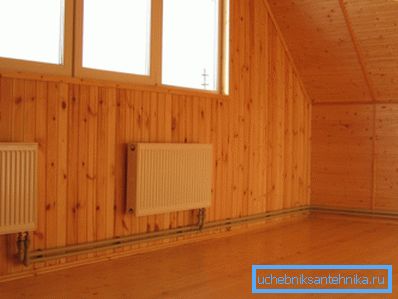 Amateurfoto-Layout von Heizsystemen im Raum Amateurfoto-Layout von Heizsystemen im Raum