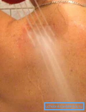 Rückenmassage