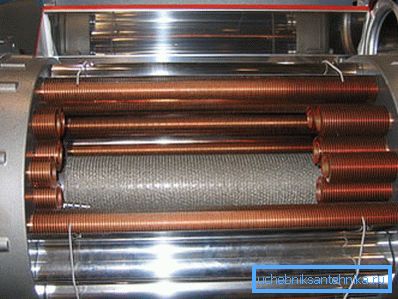 Mit Kupfer können Sie den Wärmetauscher kompakter machen. Mit Kupfer können Sie den Wärmetauscher kompakter machen.
