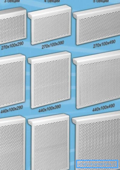 Metallsiebe für Heizkörper erzeugen verschiedene Größen Metallsiebe für Heizkörper erzeugen verschiedene Größen