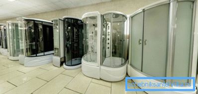 Die Vielfalt moderner Duschen und Hydroboxen. Die Vielfalt moderner Duschen und Hydroboxen.