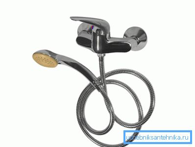 Modell mit einer Außenwassermischkammer.