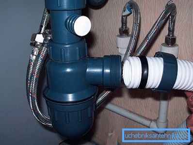 Siphon-Installation