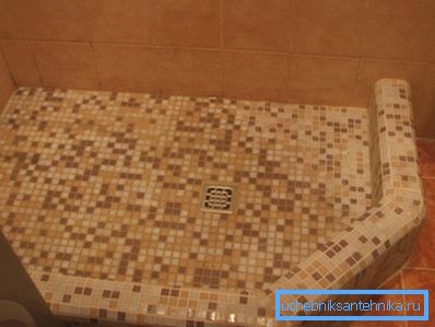 Mosaikbodenfliesendusche Mosaikbodenfliesendusche