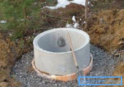 Auf dem Foto - Tipp mit Drainagesystem