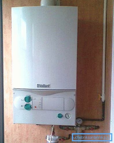 Im Foto-Gas-Warmwasserbereiter Im Foto-Gas-Warmwasserbereiter
