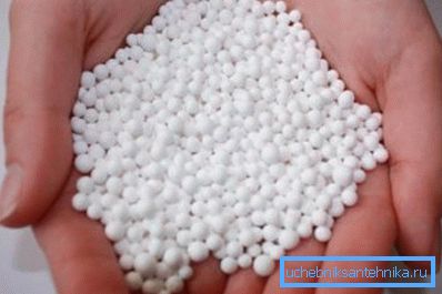 Abgebildetes Silicagel-Granulat