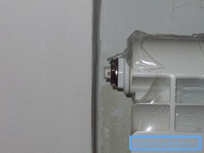 Auf dem Foto - Mayevskys Kran im Kühlerstecker. Auf dem Foto - Mayevskys Kran im Kühlerstecker.