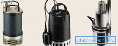 Das Foto zeigt verschiedene Modelle von Wasserpumpen. Das Foto zeigt verschiedene Modelle von Wasserpumpen.