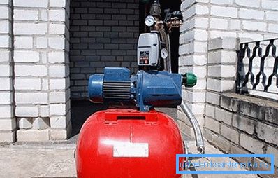 In der Foto - Oberflächenpumpstation.