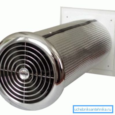 Auf dem Foto - der Ansaugventilator Auf dem Foto - der Ansaugventilator