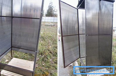 Auf dem Foto ein Vollmetallrahmen mit Polycarbonat ummantelt Auf dem Foto ein Vollmetallrahmen mit Polycarbonat ummantelt