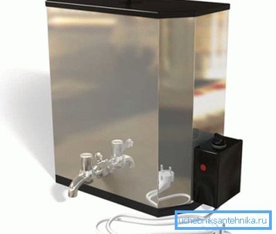 Bulk-Warmwasserbereiter - die perfekte Lösung für die Datscha-Dusche Massewasserboiler - die perfekte Lösung für die Datscha-Dusche