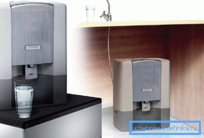 Nano-Filter mit der Möglichkeit der Montage unter der Spüle