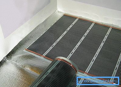 Fußbodenheizung Infrarotfilm Fußbodenheizung Infrarotfilm