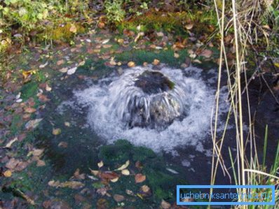 Druckwasser wird besonders aktiv mit anderen Horizonten gemischt. Druckwasser wird besonders aktiv mit anderen Horizonten gemischt.
