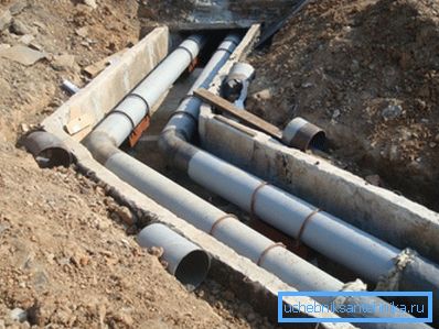 Externes Abwassersystem