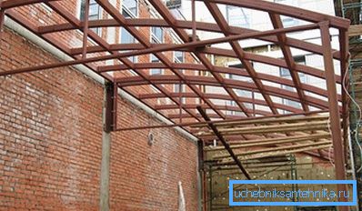 Bent Canopy Shed Bent Canopy Shed