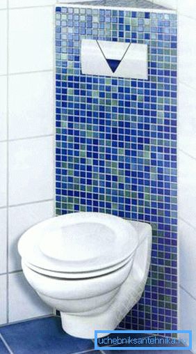Ecktoilette: die möglichkeit, das problem des platzmangels