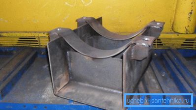 Feste Unterstützung für Wärmeversorgungsrohre aus Metall Feste Unterstützung für Wärmeversorgungsrohre aus Metall