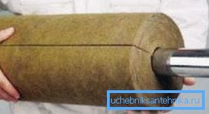 Isoliermaterial umwickeln Isoliermaterial umwickeln