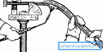Bearbeitung des Werkstücks mit Aufwärmen Bearbeitung des Werkstücks mit Aufwärmen