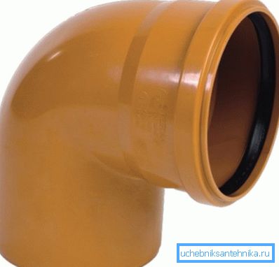Orange Stil für PVC-Abwasser Orange Stil für PVC-Abwasser
