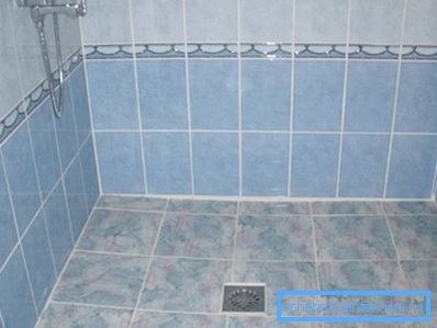 Geflieste Kabine Geflieste Kabine