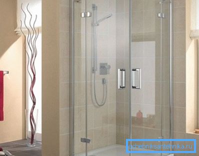 Offene Dusche 75 bis 75 mit Glasabdeckung Offene Dusche 75 bis 75 mit Glasabdeckung