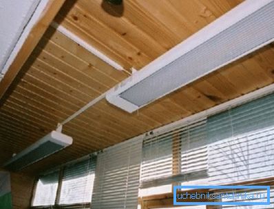 Loggiaheizung mit IR-Panels Loggiaheizung mit IR-Panels