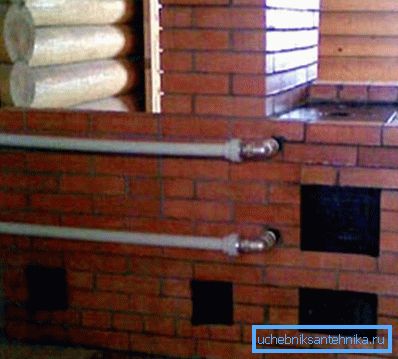 Ofen in einem Landhaus Ofen in einem Landhaus