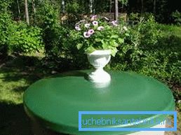 Kunststoffabdeckung für einen Brunnen Kunststoffabdeckung für einen Brunnen
