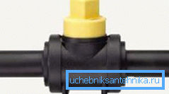 Kunststoffkugelhahn 50 mm SDR11 (Polyethylen)