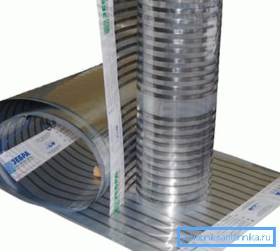 Zebra-Heizfilmsystem betriebsbereit Zebra-Heizfilmsystem betriebsbereit