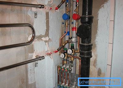 Anschluss an die Warmwasserversorgung Anschluss an die Warmwasserversorgung
