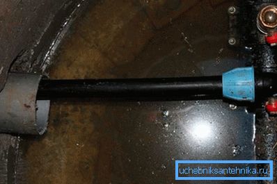 2779 HDPE-Rohr mit einer Kupplung an ein Metallrohr anschließen
