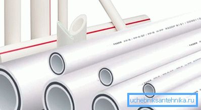 Polypropylenrohre (Abbildung) eignen sich hervorragend für die Installation der Wasserversorgung Polypropylenrohre (Abbildung) eignen sich hervorragend für die Installation der Wasserversorgung