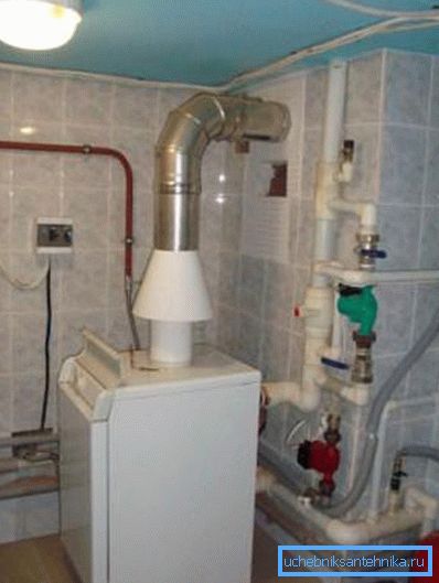 Der Raum des Kesselraums muss eine Reihe von Anforderungen erfüllen. Die Installation sollte sich an die Empfehlungen richten, die in den Anweisungen des Herstellers vorgeschrieben sind Der Raum des Kesselraums muss eine Reihe von Anforderungen erfüllen. Die Installation sollte sich an die Empfehlungen richten, die in den Anweisungen des Herstellers vorgeschrieben sind