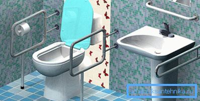 Handlauf für die Toilette für Behinderte erhöht den Komfort der Toilettenbenutzung Handlauf für die Toilette für Behinderte erhöht den Komfort der Toilettenbenutzung